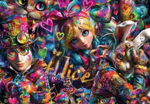 Bluebird: Alice in Graffitiland (1000) legpuzzel