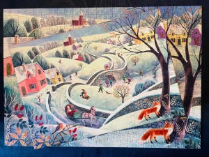 Penny Puzzle: Winter Fun (500) winterpuzzel