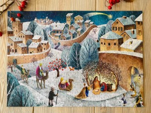 Penny Puzzle: Christmas Night (500) kerstpuzzel