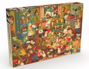 Penny Puzzle: Christmas Kitchen (1000) kerstpuzzel