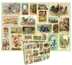 Penny Puzzle: Ye Old Easter Greetings (1000) paaspuzzel