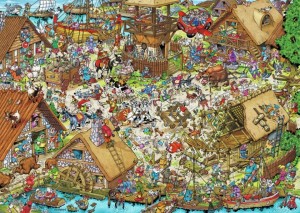 	 Ravensburger: Time Travel - Classical Era (1000) legpuzzel
