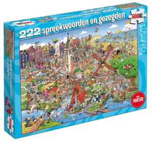 Tucker's Fun Factory: 222 Spreekwoorden en Gezegden (500XL) legpuzzel