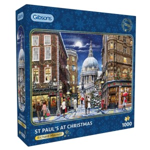 Gibsons: St Paul's at Christmas (1000) kerstpuzzel