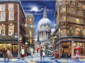 Gibsons: St Paul's at Christmas (1000) kerstpuzzel