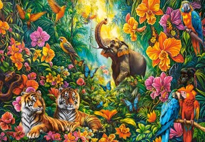Castorland: Blooming Jungle (1000) legpuzzel