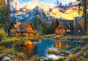 Castorland: Summertime Evening (1000) legpuzzel