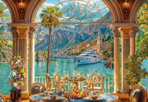 Castorland: Mediterranean Dessert (1500) legpuzzel