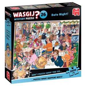 Wasgij Mystery 26 Een avondje uit (1000) SCHADE AAN DOOS OP = OP