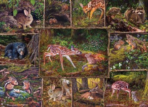 Cobble Hill: Into the Woods (350XL) familypuzzel