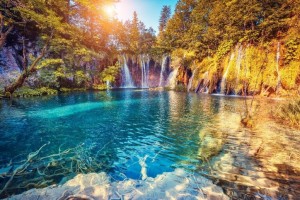 Mr Broccoli: Plitvice Lake (1000) legpuzzel