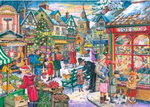 House of Puzzles: Window Shopping (500BIG) kerstpuzzel