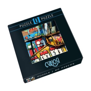 Curiosi: Streetart 3 (80) minipuzzel