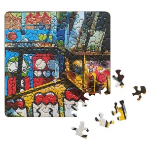 Curiosi: Streetart 3 (80) minipuzzel