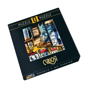 Curiosi: Streetart 4 (80) minipuzzel