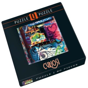 Curiosi: Streetart 1 (80) minipuzzel