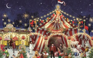 Coppenrath: Festive Xmas Christmas Circus (54) minpuzzel