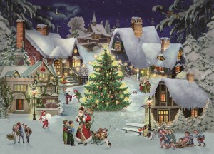 Coppenrath: Christmas in the Village (1000) kerstpuzzel