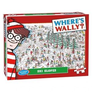 Plenty Gifts: Where's Wally - Ski Slopes (1000) legpuzzel