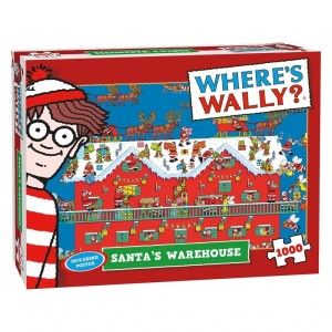 Plenty Gifts: Where's Wally - Santa's Warehouse (1000) legpuzzel