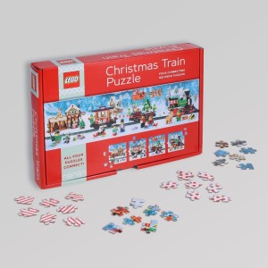 Lego: Christmas Train (4x100) kerstpuzzel