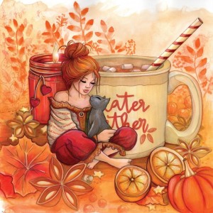 Grafika: Autumn Sweetness (1024) vierkante puzzel