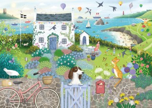 Ravensburger: Coastal Cottage (1000) legpuzzel