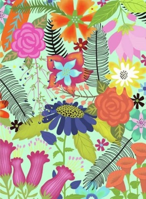 Ravensburger: Flowerjungle (500) verticale puzzel