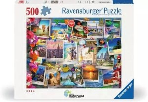 Ravensburger: World Travel Pinboard (500) legpuzzel