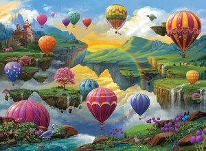Ravensburger: Air Balloon Valley (500) legpuzzel