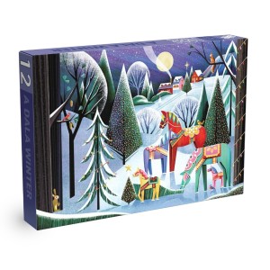 Penny Puzzle: A Dala Winter (1000) winterpuzzel