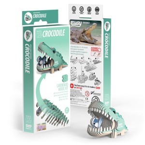Eugy: 3D Krokodil - 3D puzzel