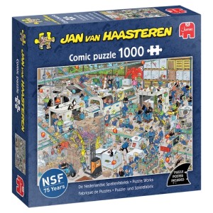 Jan van Haasteren: De Nederlandse Spellenfabriek (1000) legpuzzel