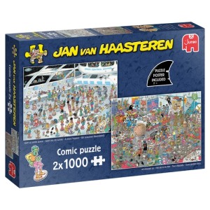 Jan van Haasteren: Geef ons de Ruimte & Net als in de Film (2x1000) puzzels
