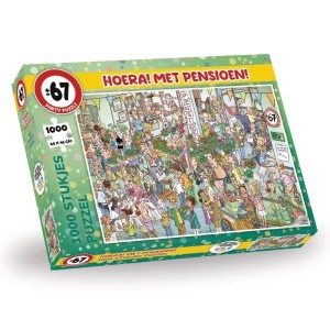 Hoera met Pensioen (1000) legpuzzel