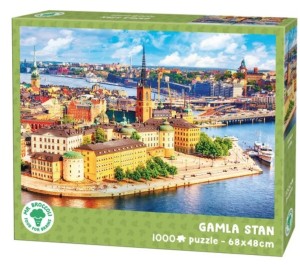 Mr Broccoli: Gamla Stan (1000) legpuzzel