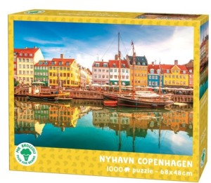 Mr Broccoli: Nyhavn Copenhagen (1000) legpuzzel
