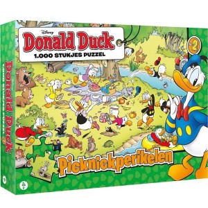 Donald Duck Picknickperikelen (1000) legpuzzel OP = OP