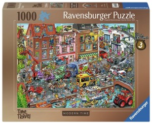 Ravensburger: Time Travel - 3 Modern Time (1000) legpuzzel
