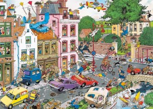 Jan van Haasteren: Vrijdag de 13de (1000) legpuzzel OP = OP