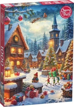 Cherry Pazzi: Santa's Helpers (1000) verticale puzzel