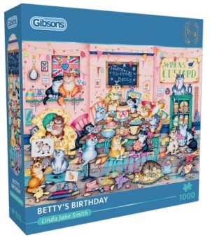 Gibsons: Betty's Birthday (1000)  SCHADE AAN DOOS OP = OP