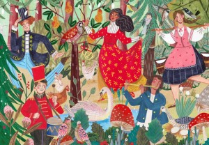Pieces and Peace: Musical Forest (1000) legpuzzel