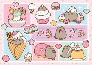 Trefl: Sweet Pusheen (1000) legpuzzel