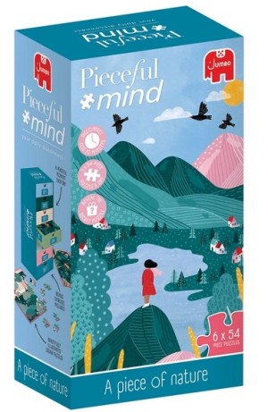 Jumbo: Pieceful Mind - A Piece of Nature (6x54) minipuzzels