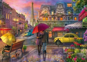 Schmidt: Parisian Charm in the Rain (500) legpuzzel