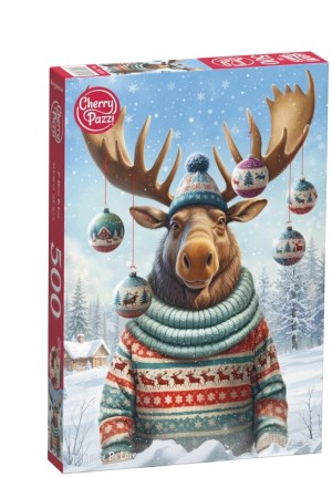Cherry Pazzi: It Moose Be Love (500) verticale puzzel