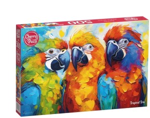 Cherry Pazzi: Tropical Trio (500) legpuzzel
