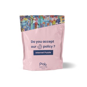 Puzzle in a Bag: Internet Puzzle (1000) legpuzzel