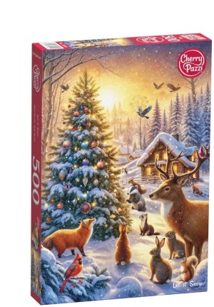 Cherry Pazzi: Let it Snow (500) verticale puzzel
